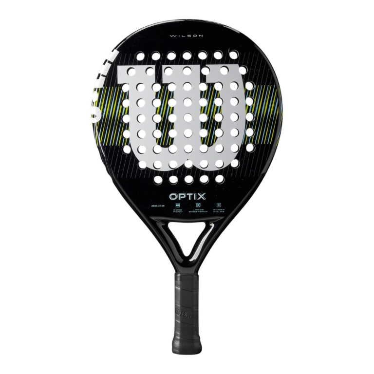 Wilson Padelschläger Optix V1 360g/Rund schwarz